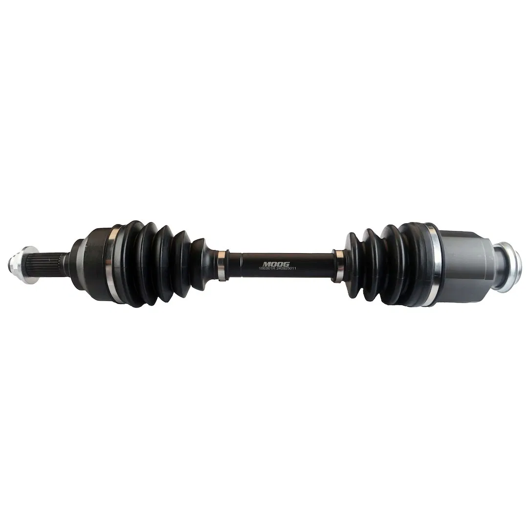18E001R – MOOG CV Axle Shaft, OE Replacement 21.73 Inch Compressed Length With Axle Nut